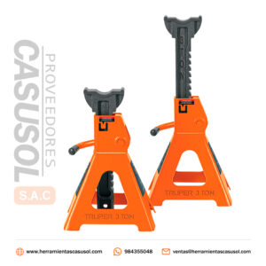 Torres Para Auto 3 Toneladas 2 Piezas Truper 14843