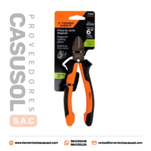 Alicate De Corte 6» Mango Grip Truper 17331