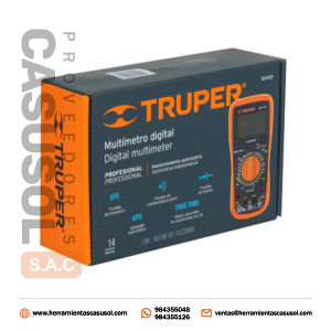 Multimetro Digital Para Mantenimiento Automotriz Mut-105 Truper 10403
