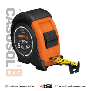 Wincha Contra Impacto 3/4» X 5Mt Gripper Truper 14578
